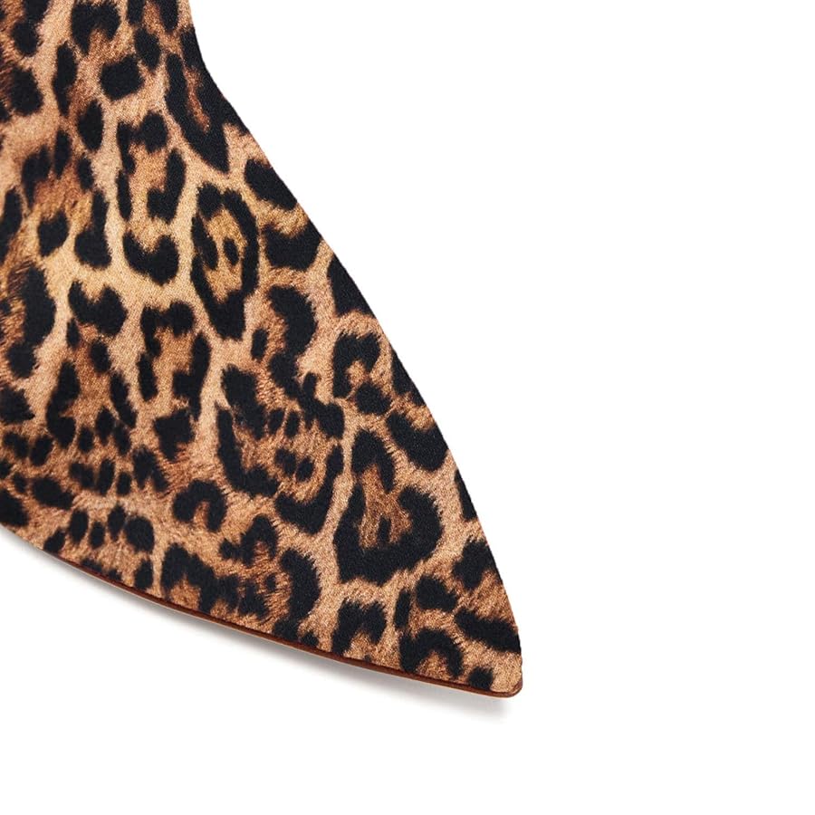 Amazon.com | FOWT Fashion Leopard Print Side V Cut Backless